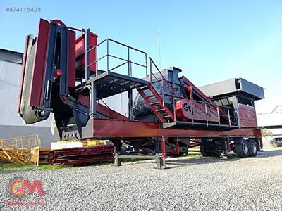 Concasseur tertiaire mobile 130-200 tonnes / heure