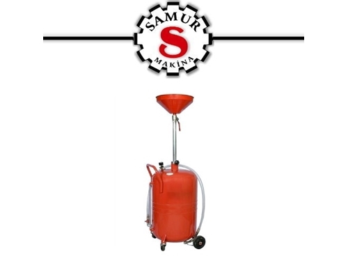 Havalı Yağ Boşaltma Kovası 80 Litre 