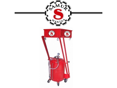 Teleskobik Yağ-Boşaltma (Çift Kol) 80+50 Litre - 0