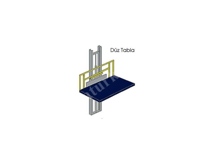 Hidrolik Yük Platformu (Tek Taraflı) 30 Ton