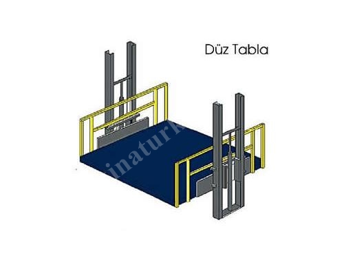 Hidrolik Yük Platformu (Çift Taraflı) 15 Ton