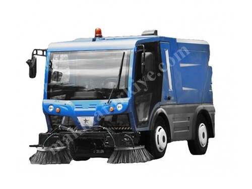 2500 Litre Elektrikli Sokak ve Yol Süpürme Aracı