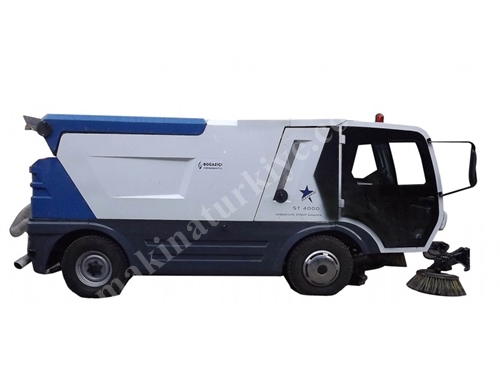 4000 Litre Elektrikli Sokak ve Yol Süpürme Aracı
