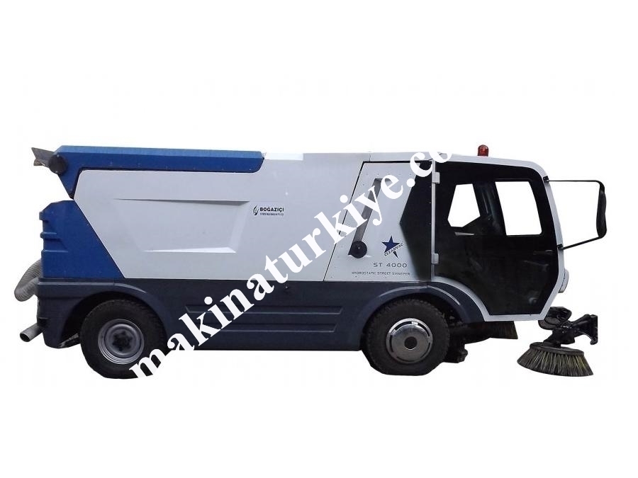 4000 Litre Elektrikli Sokak ve Yol Süpürme Aracı