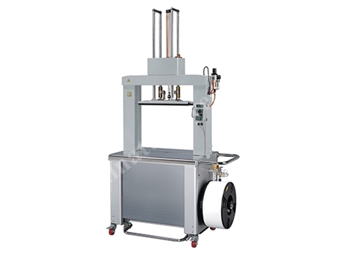 Vollautomatische Umreifungsmaschine mit Doppeltem pneumatischen Presss für den Bereich 5-12 mm