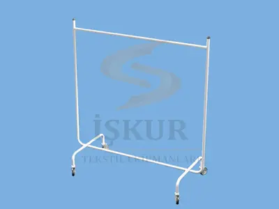 IK75 (65cmX145cm) Textile Sewing Room Wheeled Shelf Middle Section with Mesh Divider