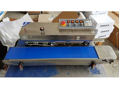 FRB-810 I Tarih Kodlamalı Konveyörlü Poşet Ağzı Kapatma Makinası  - 1