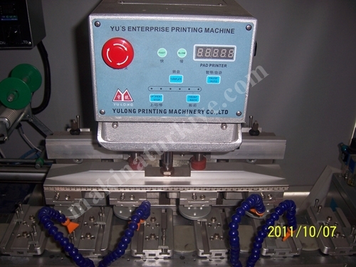 10*15 Cm 4 Color Conveyor Open Tank Pad Printing Machine