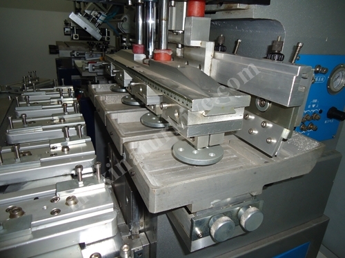 10*15 Cm 4 Color Conveyor Open Tank Pad Printing Machine