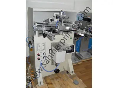 Kegel-Flach- und Rundautomatische Siebdruckmaschine