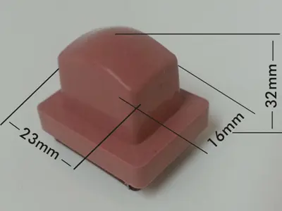 23*16*32 mm tampon printing silicone
