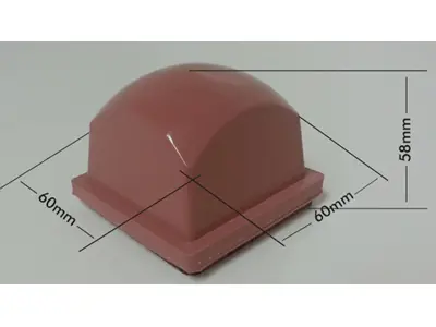 Tampon encreur en silicone 60*60*58 mm