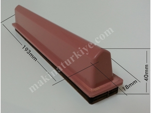 193*18*40 mm Tampon encreur en silicone