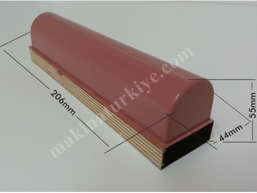 Tampon encreur en silicone 206*44*55 mm