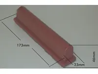 Tampon encreur en silicone 173*23*46 mm