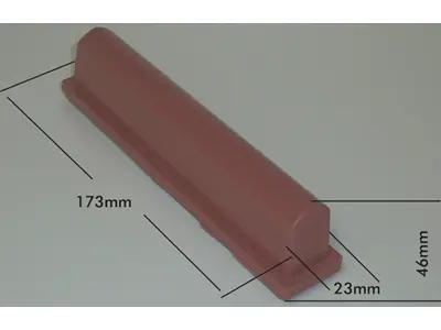 Tampon encreur en silicone 173*23*46 mm