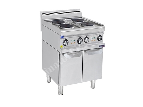 Cuisinière électrique avec armoire M-DOE 660 à 4 plaques