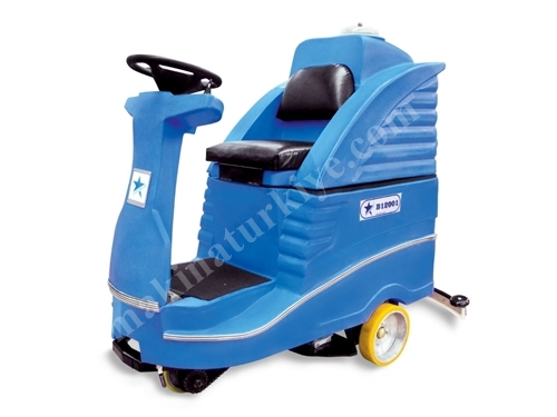 B 12001 Binicili Zemin Temizleme Makinesi