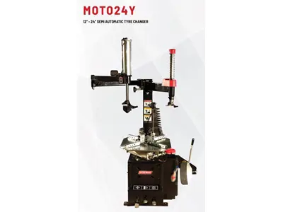 12″ – 24″ Semi-Automatic Motorcycle Tire Changer Machine