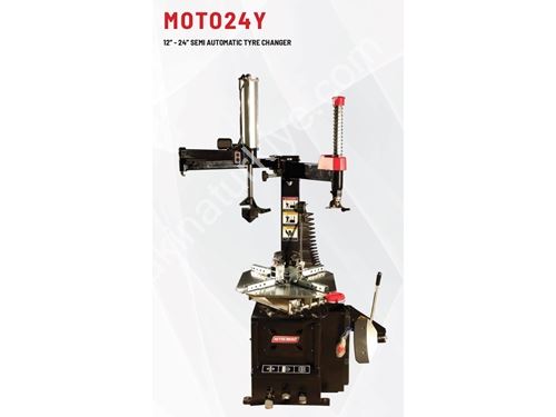 Teilautomatische 12″-24″ Motorradreifenmontier- und Demontiermaschine