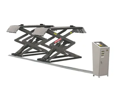 3500 Kg Resepsiyon 2mt Makasli Hidrolik Kilitli Lift
