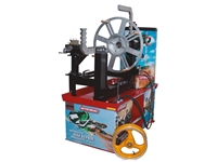 10-26 Hydraulic Spinning Motorcycle Wheel Straightening Machine