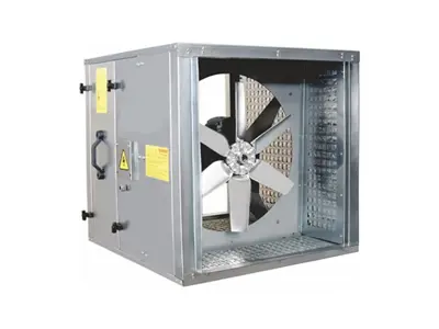 Ventilateur axial en aluminium à aubes cellulaires