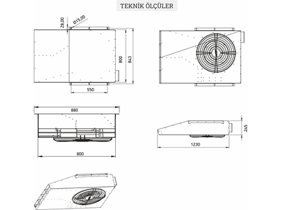 Radyal Pervaneli Jet Tünel Fanları - 1