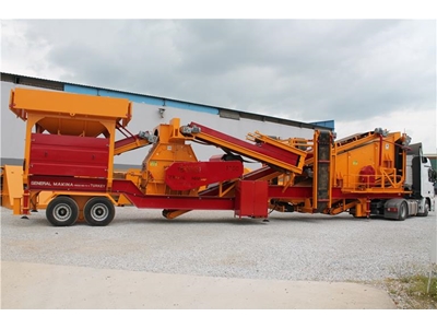 Concasseur à percussion mobile de 80-130 tonnes/heure - 0