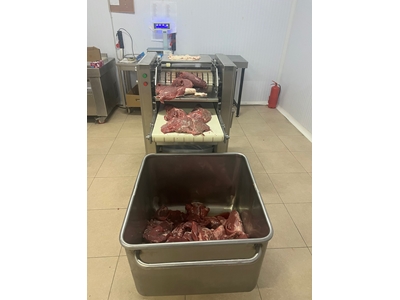 Machine à ouvrir la viande pour kebab et döner de 430x90 mm - 0