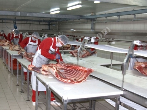 Lignes de découpe automatique de viande entièrement automatiques