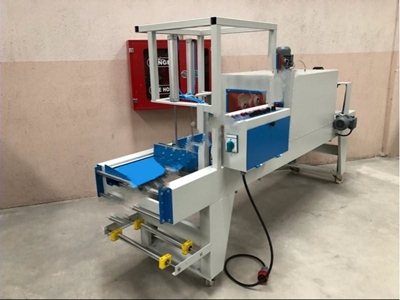 40x40 cm L Kesme Tünelli Polietilen Shrink Ambalaj Makinesi  - 0
