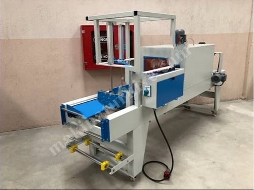 40x40 cm L Kesme Tünelli Polietilen Shrink Ambalaj Makinesi 