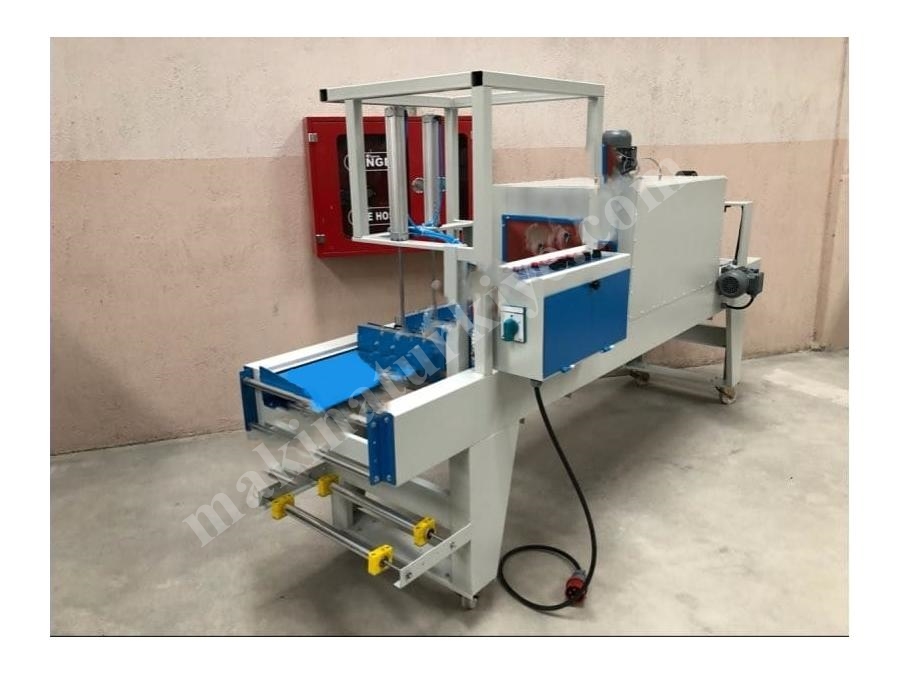 40x40 cm L Kesme Tünelli Polietilen Shrink Ambalaj Makinesi 