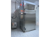Single Car 200 Kg / Hour Sausage Oven Meat Smoking Oven - 0