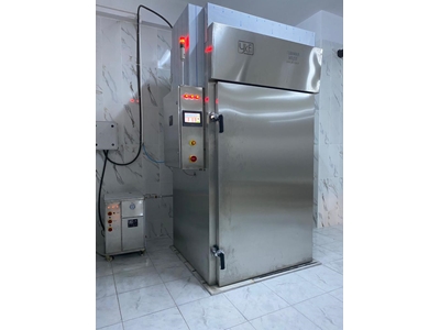 Tek Arabalı 200 Kg / Saat Sucuk Fırını Et Tütsüleme Makinası - 0