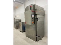 Single Car 200 Kg / Hour Sausage Oven Meat Smoking Oven - 6