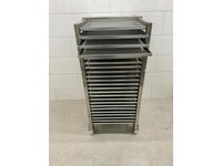 Single Car 200 Kg / Hour Sausage Oven Meat Smoking Oven - 7