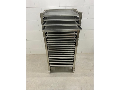 Single Car 200 Kg / Hour Sausage Oven Meat Smoking Oven