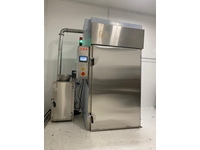 Single Car 200 Kg / Hour Sausage Oven Meat Smoking Oven - 5