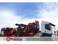 120-180 Tonnen / Stunde Mobile Steinbrech- und Siebanlage - 1