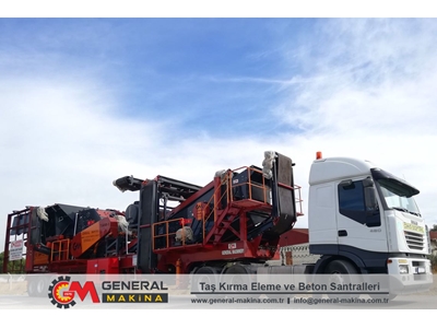 120-180 Ton / Saat Mobil Taş Kırma Eleme Tesisi - 0