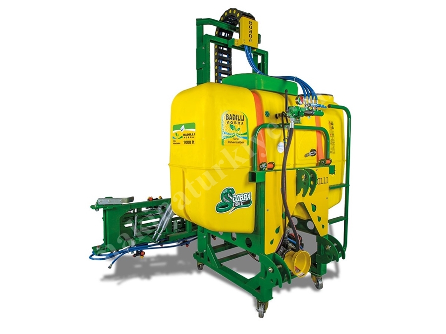 1000 Litre Kapasiteli 1400X1250x3200 Asılır Tip Tarla Pülverizatörü - Badıllı H.Standart1000