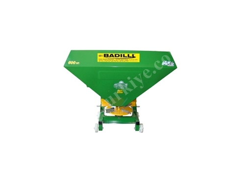 600 Litre Tek Diskli Hidrolik Gübre Serpme Makinası - Badıllı G600 Tdh