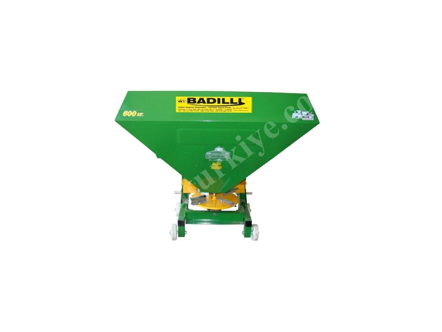 600 Litre Tek Diskli Hidrolik Gübre Serpme Makinası - Badıllı G600 Tdh