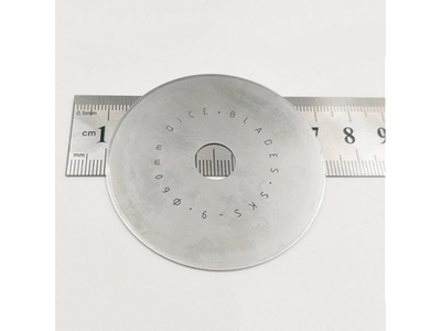 60 Mm 6 Cm Bıçak Boyu Yuvarlak Bıçaklı Kumaş Deri Kesici - 2