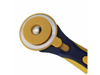 60 Mm 6 Cm Bıçak Boyu Yuvarlak Bıçaklı Kumaş Deri Kesici - 5