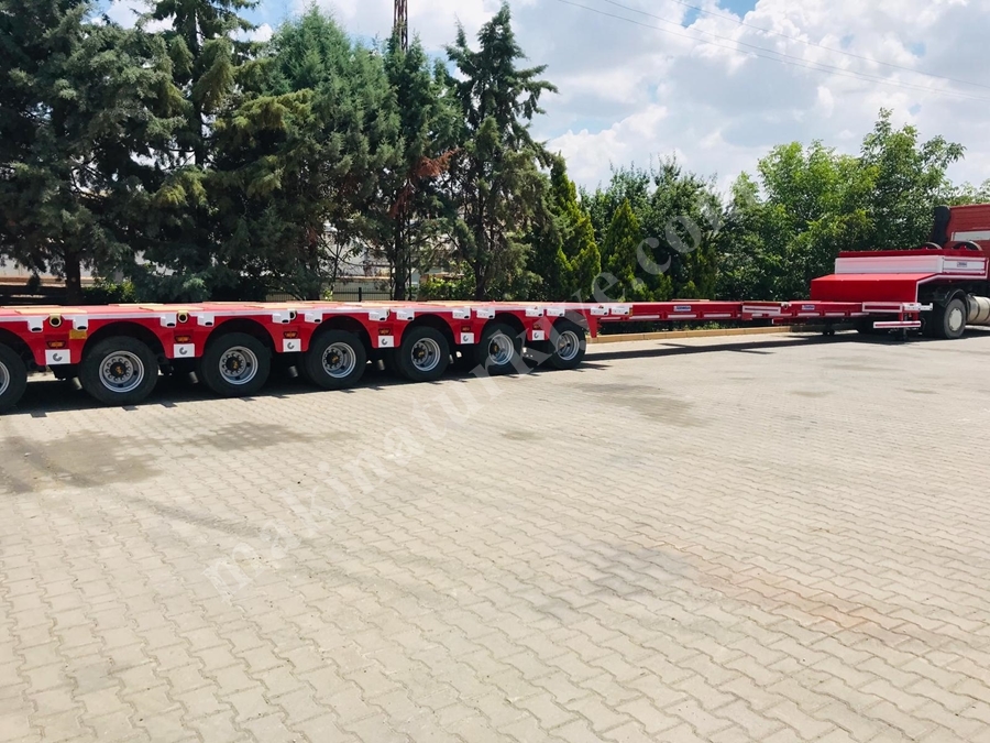 Uzamalı 8 Dingilli Lowbed