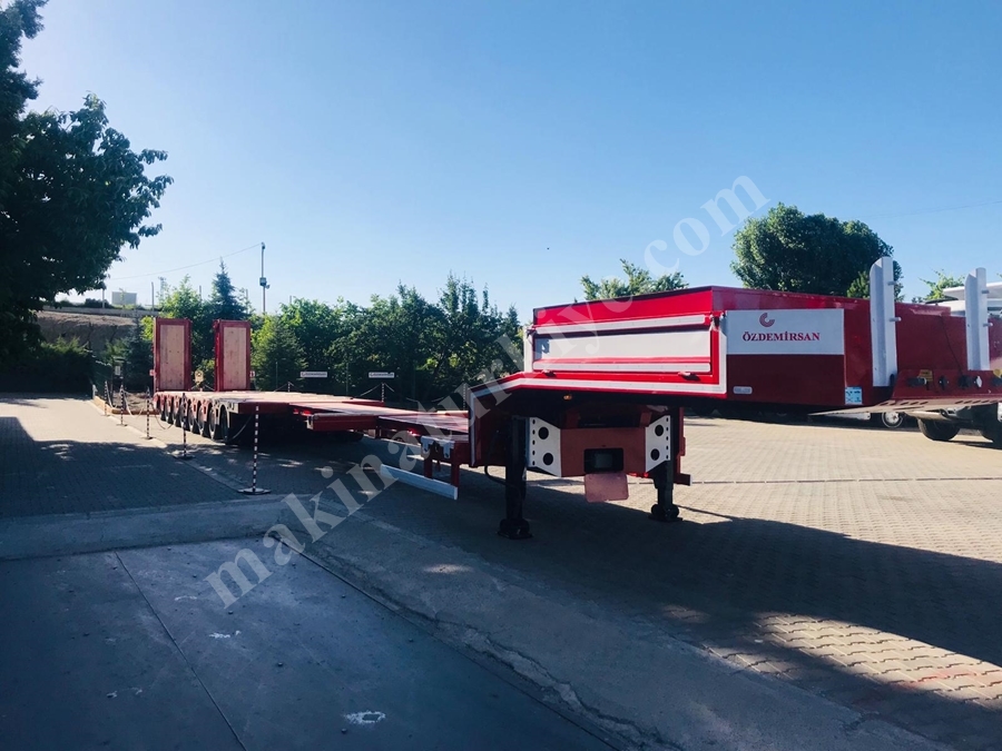Uzamalı 8 Dingilli Lowbed
