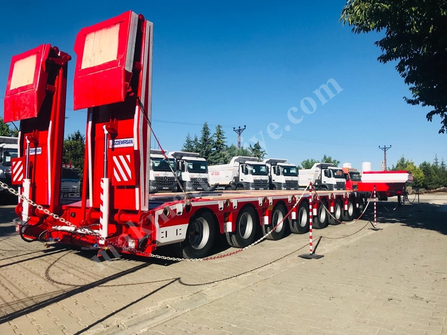 Uzamalı 8 Dingilli Lowbed